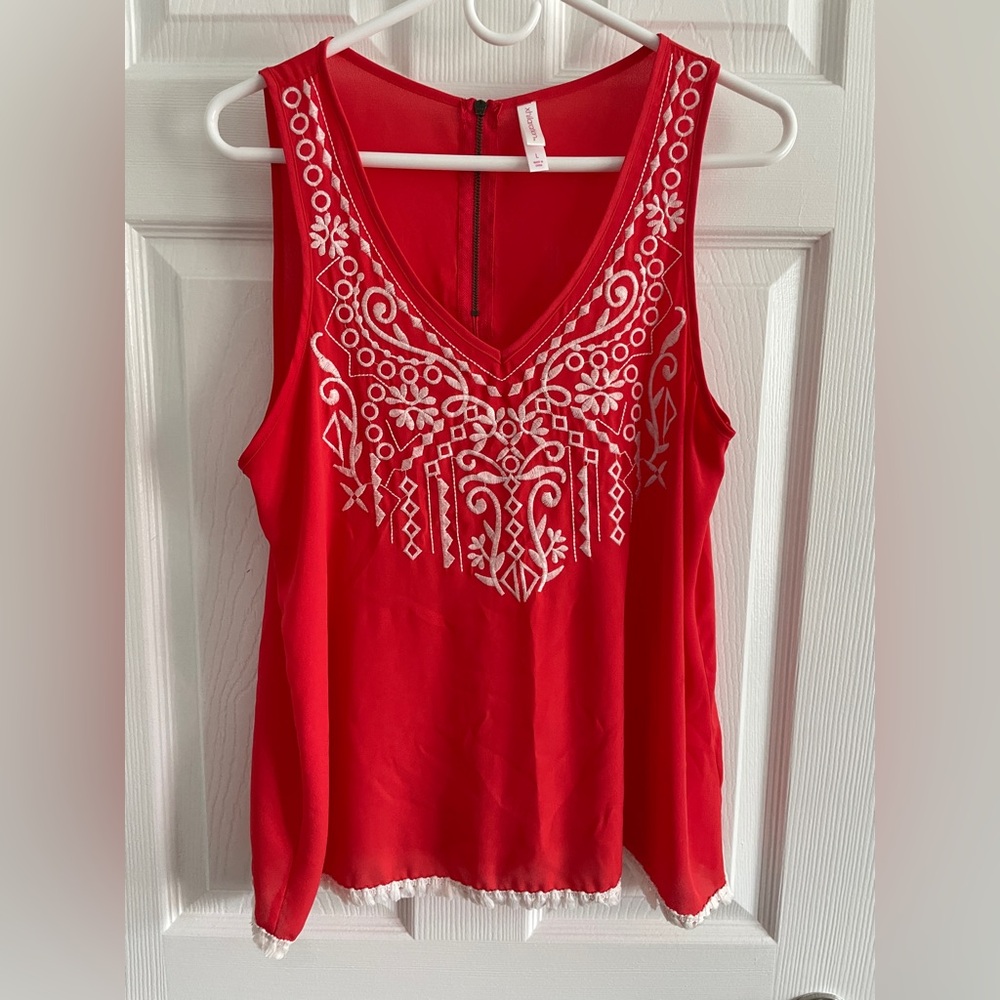 Coral Dress Shirt